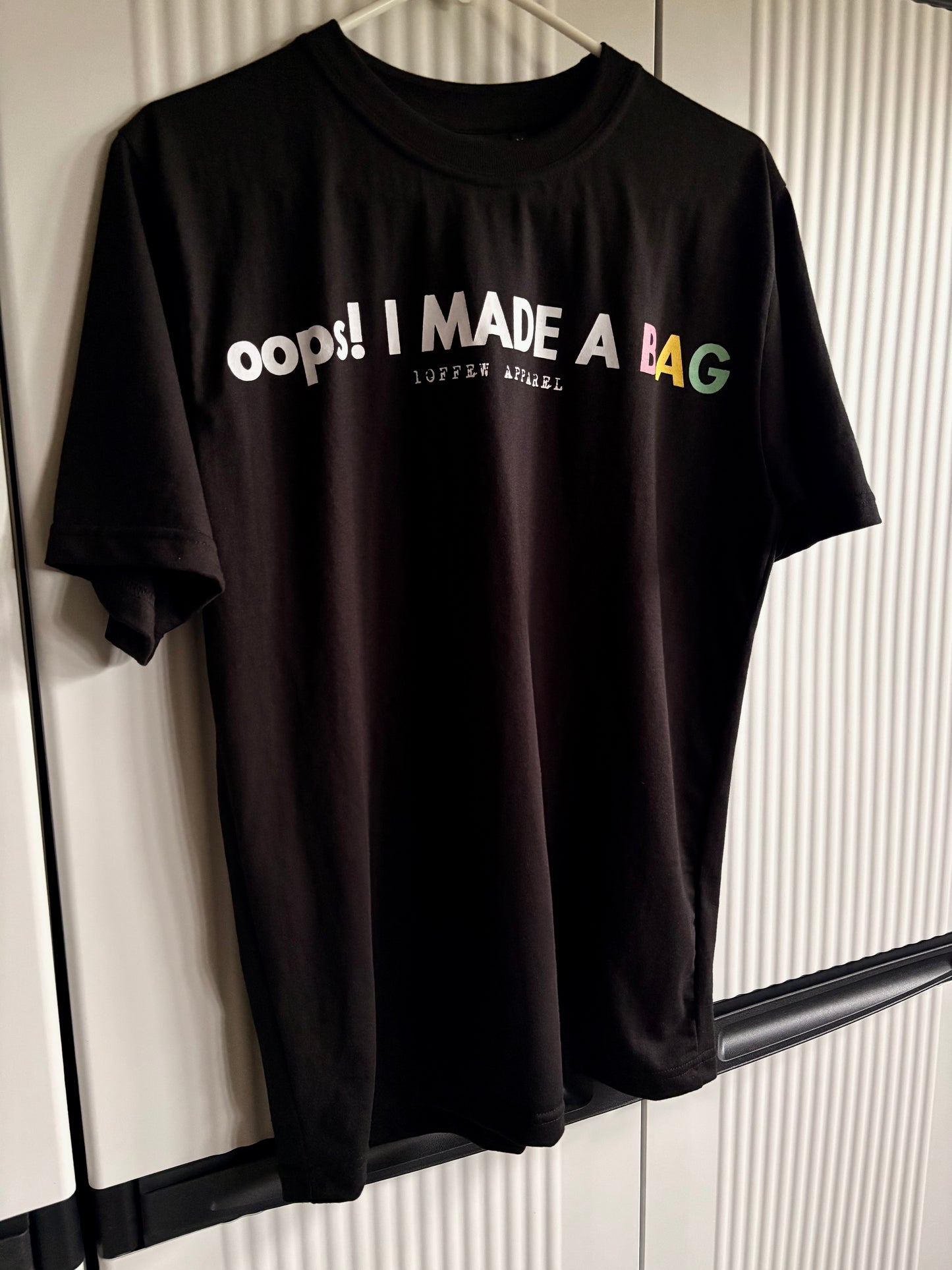BAG WORK TEE (Black)