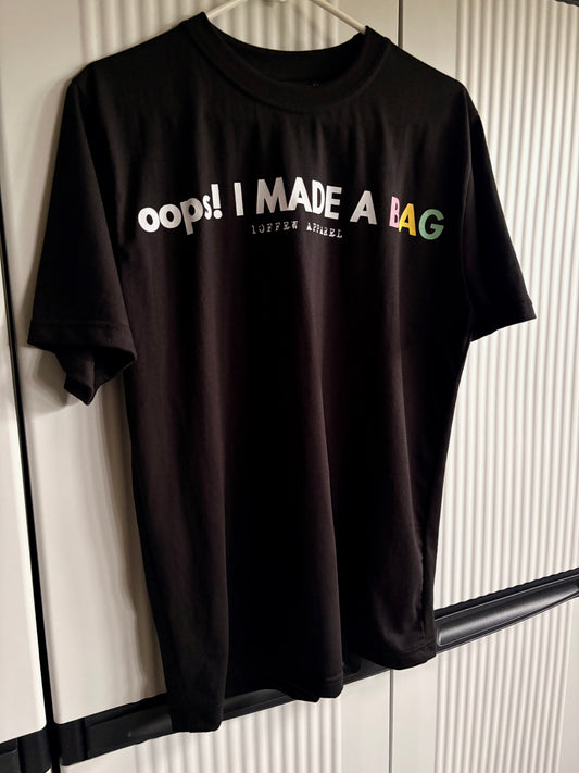 BAG WORK TEE (Black)