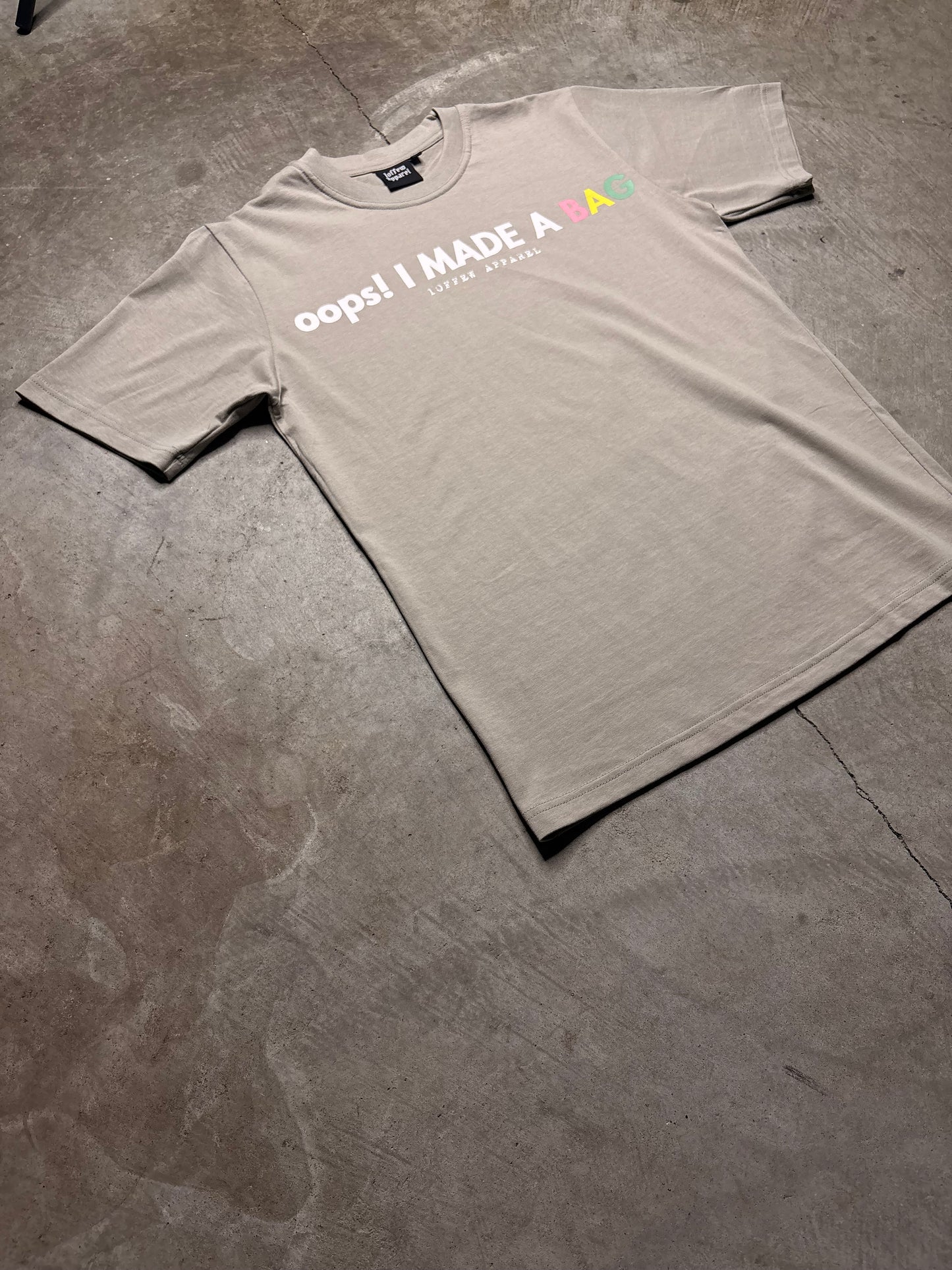 BAG WORK TEE (Grey)