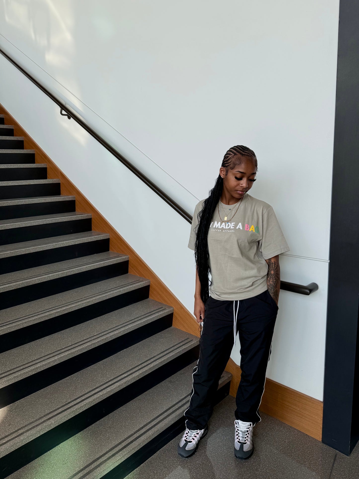 BAG WORK TEE (Grey)